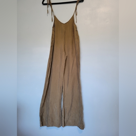 Honey Punch Women's Pinafore Jumpsuit Small in Green - Picture 12 of 15